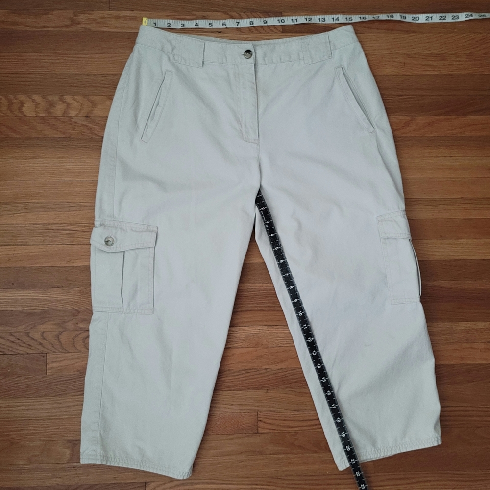 J Jill Petite Cargo Crop Pants